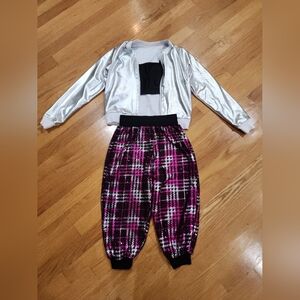 Kids Metallic Hip Hop Costume